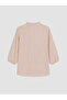Lcw Grace Red Striped Collar Striped Linen Blend Women's Shirt - 7