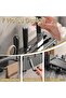 Wall Mounted Kitchen Utensil Rack with Hooks – Space Saving Kitchen Organizer Shelf for Cutlery, Kni - 3