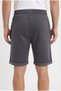Men's Smoked Side Pocketed, Lace-Up, Elastic Waist, Folded Double-Legged, Comfortable Cut Bermuda Shorts - 6