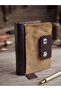 Leather Purple Suede Women's Card Holder & Wallet