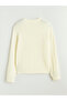 Esvab • Modern & Distinctive Zero Roba Collar Girls' Knitwear Sweater - 3