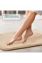Bathroom Rug Sets, Ultra Soft Non Slip Absorbent Memory Foam Bath Mat Set with PVC Backing, E - 3