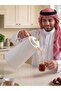 ترمس للشاي والقهوة من باسوره، أبيض، سعة 1 لتر - 3