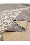 Gray Yellow Orange Panel Patterned Lightweight Terry Jacquard Interlock Fabric 150X125Cm (Each Panel) - 2