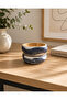 Set of 2 Special Design Round Bamboo Snack Dishes, Bamboo Serving Bowl, Bamboo Olive Dish - 4