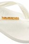 Women's Top Logo Metallic Slippers 4127244000 White 4127244000 Juststep - 5