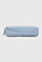 01106 Ice Blue Waterproof Lined Crinkle Fabric Single Compartment Pen Holder Pencil Case - 4