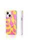 iPhone 15 Pro Max Case Colorful Patterned Magsafe Camera Raised Silicone - 3