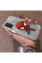 Samsung Galaxy A52 Compatible Spider Man Patterned Silicone Edge Hard Back Case Couple Phone Case - 2