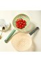 3-in-1 Scoop Colander Spoon Drainer, Multifunctional Hand Strainer with Handle, Reusable Pla - 3