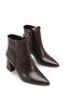 Larissa Vita Women's Pointed Toe Heeled Boots 0012651 Brown Skin - 3