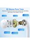 URBANNX Type C Headphones, Wired Earphones Type C with Microphone and Volume Control, In-Ear Earbuds - 4
