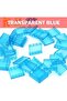 36-38 Pcs Transparent House Building Bricks,Compatible with Major Construction Block Brands for Wind - 4