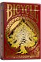 Gold Dragon Red Game Playing Card