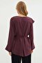 Fullamodest Cape Detailed Tunic with Tie at the Waist - 6