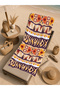 Coffee Orange Ethnic Tribal Patterned 70X150 Beach Towel - Digital Printed Fade-Resistant Bath Towel - 5