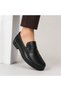 Men's Tan Loafer Shoes – Classic Moccasin Casual Shoes with Laceless Buckle and Stitching - 3