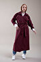 Women's Belted Long Trench Coat Oversized Cut - 3