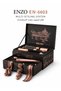 Hair Styler Set | EN 6603 | Keratin Infused Multi Hair Styling Tool with Modular Attachments | Hair Curler Straightener Volumizer and Hot Air Brush | Rose Gold