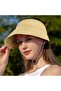 Casual Sun Hat - Head circumference 56–58 cm Brim width 12 Crown height 5 Women's Open-Top Beach Simple - 3