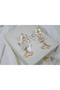 Kp684 Sequined Fish Hanging Earrings (Length 65 mm) - 2