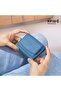 Small genuine leather RFID wallet card holder coin purse. - 3