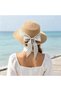 Women's Beach Hat - Brim width approx. 6.5 cm Crown height 9.5 Suitable for head circumference up to 58 Summer Sun Vacation Protection Gardening Wide - 4