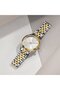 Women's Stainless Steel Watch, Silver & Gold Dial | Trn32mm - 5