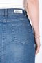 Nordic Blue Women's Regular Fit Lycra High Waist Mid-Length Denim Jeans Skirt Ali̇ce-4013 - 6