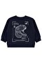 Cyber Trex Printed Sweatshirt for 2-5 Years Km - Navy Blue - 2