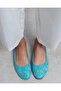 Women's Embroidery Patterned Daily Comfortable Ballerina Shoes - 3