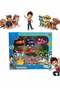 Paw Toys 9-in-1 Action Figure Set – Complete Rescue Team with Ryder, Chase, Marshall & Skye | Patrol Dog Collectible Playset for Boys & Girls 3+ | Cake Toppers & Party Favors | Ultimate Pup