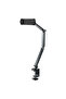 Premium Aluminum Tablet and Phone Stand, Compatible with Ipad, 4.7-12.9 Inch Compatible 360 °   Swivel Clamp Table Holder, Adjustable, Strong Clamping, T01 Flat - 5