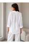 Women's Long Sleeve Basic Shirt with Pocket Detail - 3