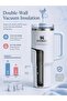 40oz Stainless Steel Tumbler with Straw, Lid, Bow Topper & Carry Pouch - 4