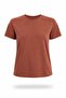 Brown Crew Neck Slim Cotton T-Shirt
