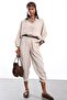 Mink Tencel Shirt Pants Set 50957 - 2