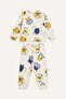100% Cotton Animal Print Long Sleeve Top and Elastic Cuff Bottom 2-Piece Pajama Set for Baby Boy I1435A5 - 5
