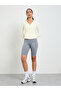 Yellow Slim Fit Hooded Sports Jacket - 2