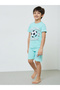 Boys Pack of 3 - Graphic Print Cotton T-Shirt, Shorts and Pyjama Set - 2