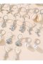 Set of 13 - Starfish and Shell Hoop Earrings - 2