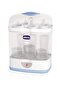 2-In-1 Sterilnatural Steam Sterilizer 24-hour Protection With Adjustable Size Bpa Free - Clear/White - 2