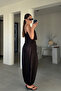 Blouse, Shalwar Pants, Modal Set - Black - 5