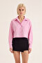 Crop Shirt with Pockets