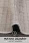 Luxsquare Cream Bath Mat 70X120 cm and 50X60 cm Large Size Non-Slip Soft Textured - 3