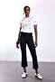 Navy Blue Mini Flare Pants 438 - 3