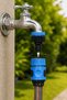 Cina Max 1/2 Blue Hose Quick Connector Garden Tap Adapter Locking Connector - 2