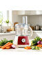 مفرمة طعام كهربائية متعددة الوظائف سعة 0.8 لتر بمحرك 300 واط مع تحكم بالنبض وشفرات من الفولاذ المقاوم للصدأ وخلاط للمطبخ - 7