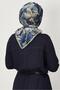 Patterned Natural Scarf 8651 - 2