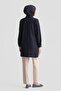 Jacquard Jacket Navy Blue - 5